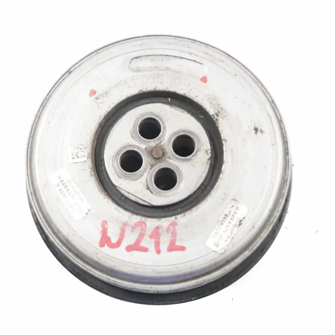Mercedes W204 W212 OM651 Diesel Amortisseur Poulie de Vilebrequin - SKU A6510351012 - Numéro de pièce A6510351012