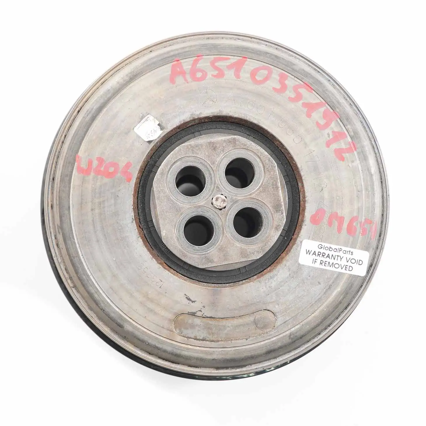 Mercedes W204 W212 OM651 Diesel Amortisseur Poulie de Vilebrequin A6510351912