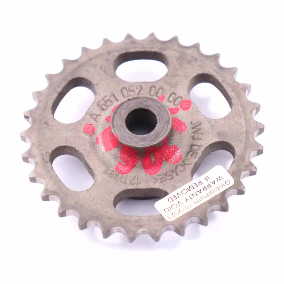 Pignon distribution Mercedes W906 Diesel Roue dentée Arbre cames pour à propos du numéro de pièce A6510520000 Pignon distribution Mercedes W906 Diesel Roue dentée Arbre cames - SKU A6510520000 - Numéro de pièce A6510520000