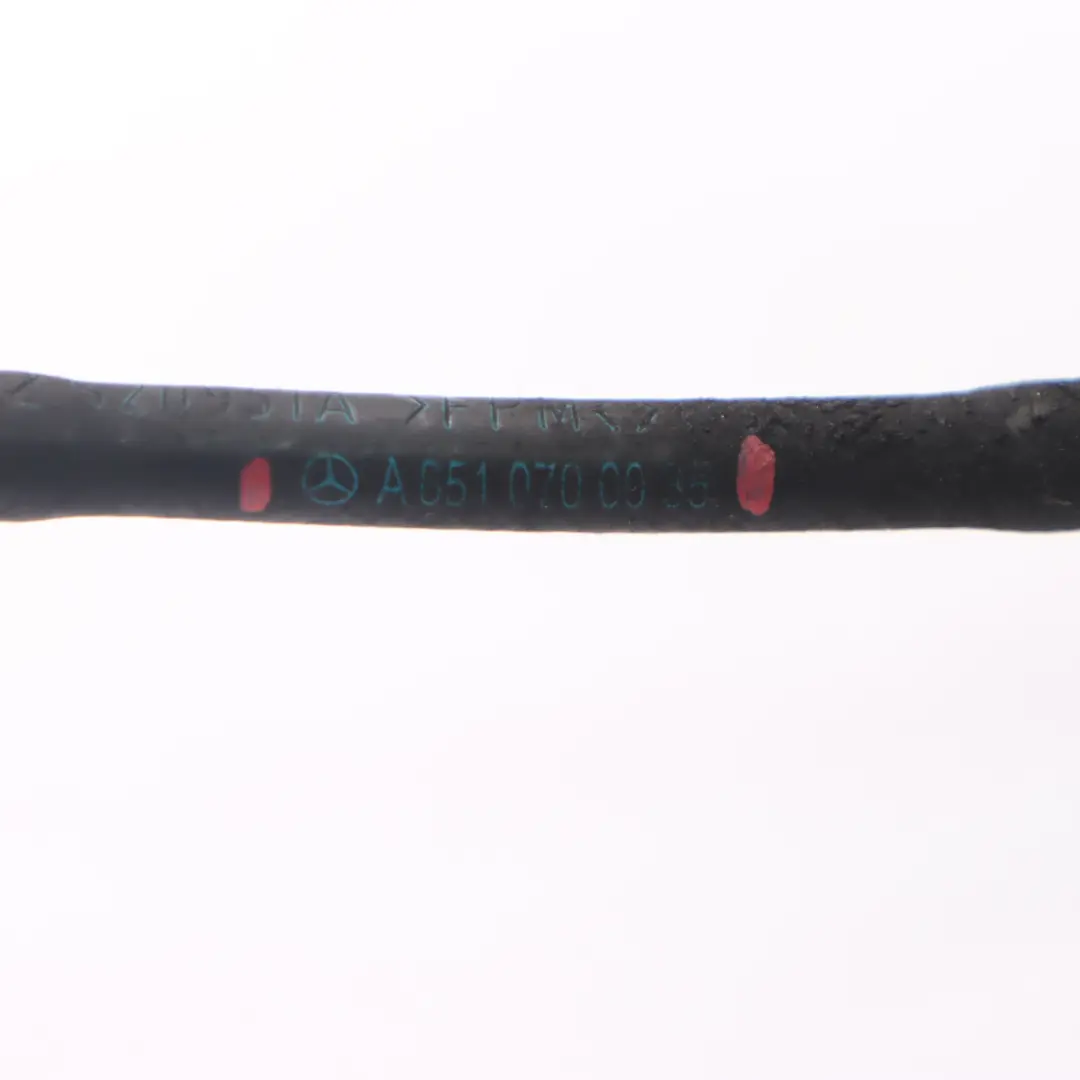 OM651 Fuel Overflow Leakoff Hose Line Pipe to Mercedes W204 W212 with Part number A6510700035 Mercedes W204 W212 OM651 Fuel Overflow Leakoff Hose Line Pipe - SKU A6510700035 - Part number A6510700035