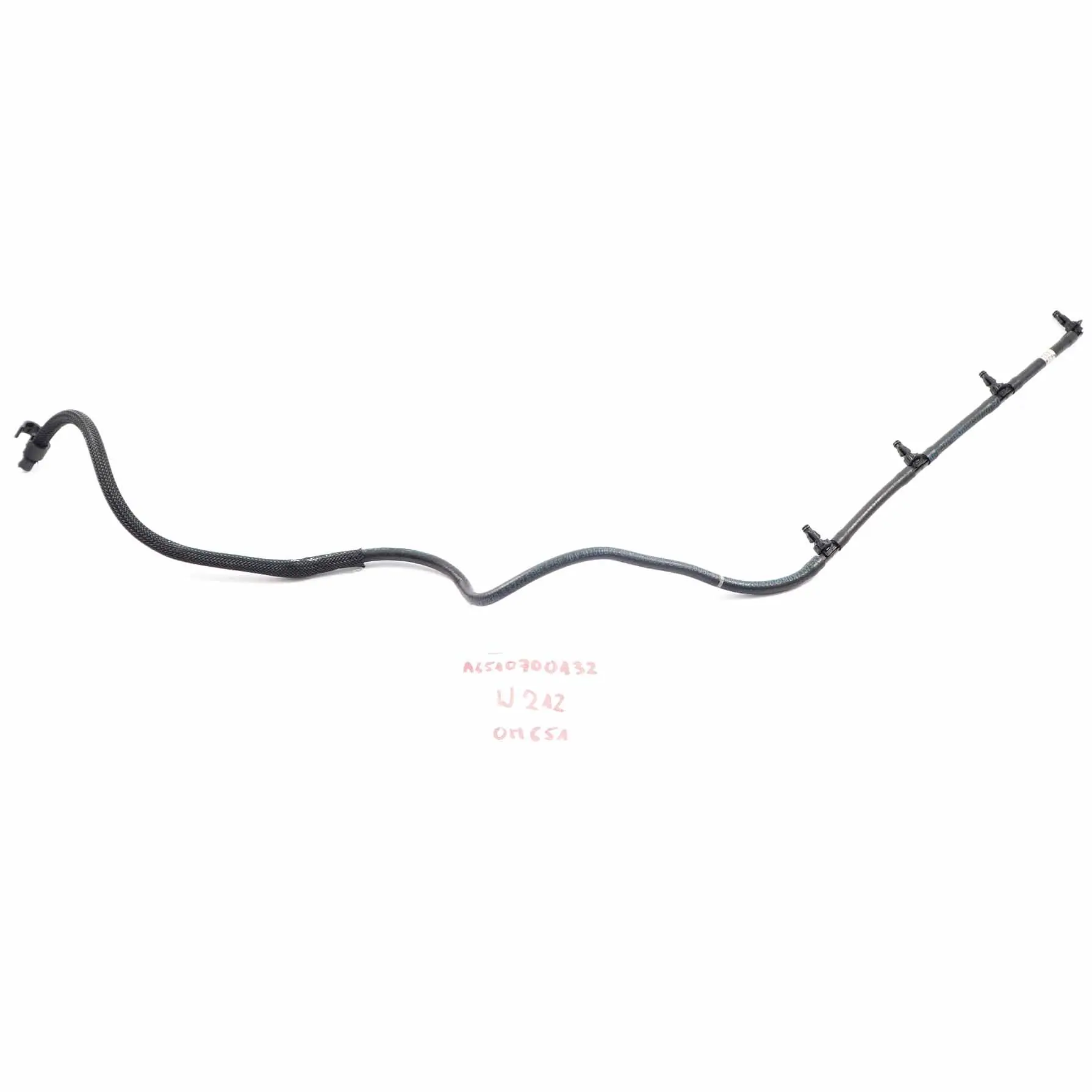 Mercedes W204 W212 OM651 Fuel Pipe Return Line Hose Injector A6510700132