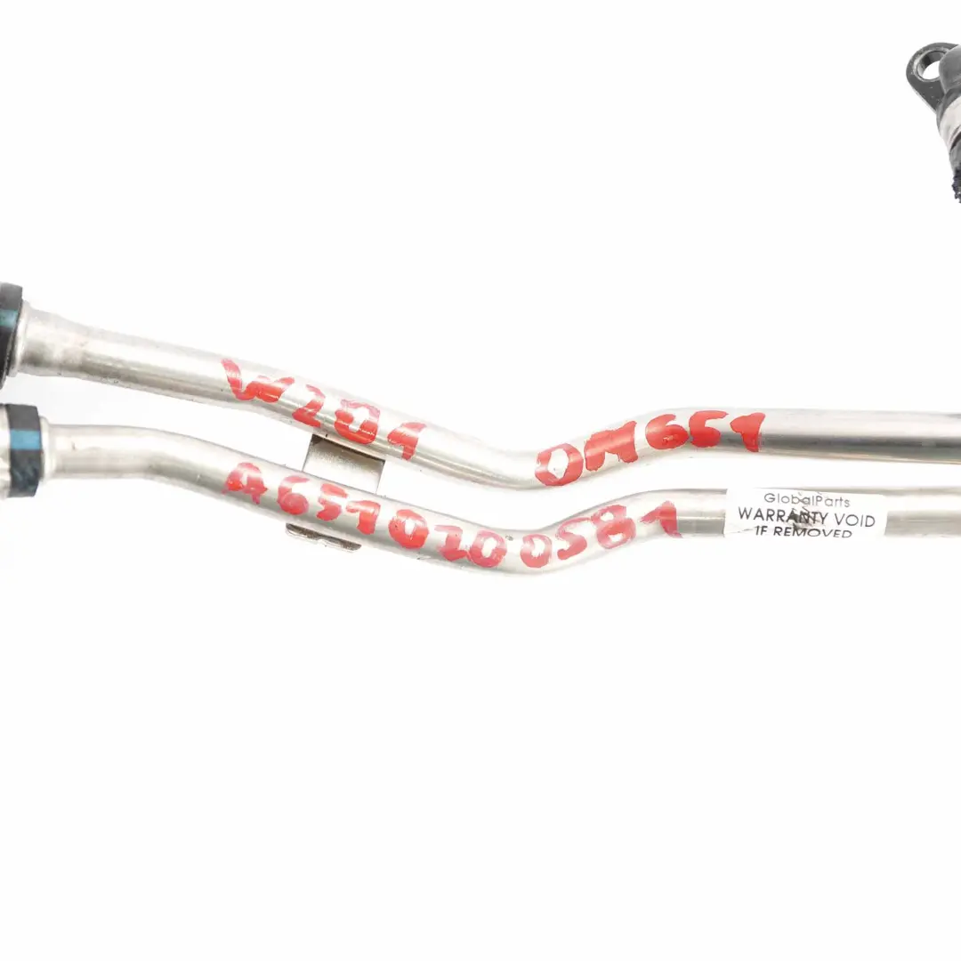 Mercedes W204 W212 OM651 Einspritzleitungs Druckrohr Rail Injektor - SKU A6510700581 - Teilenummer A6510700581
