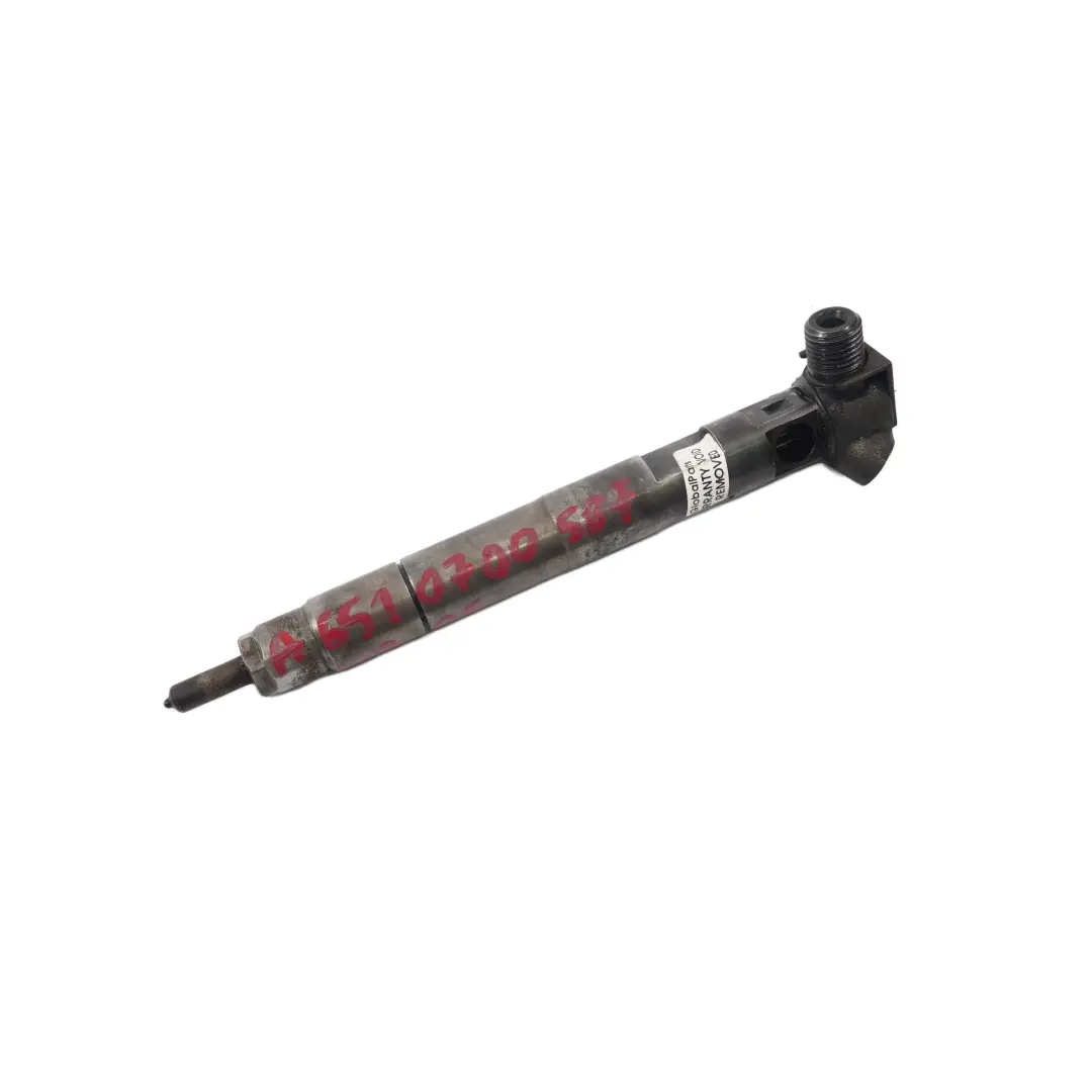 Fuel Injector Mercedes W204 C207 W212 W221 W639 W906 Diesel OM651 - SKU A6510700587 - Part number A6510700587