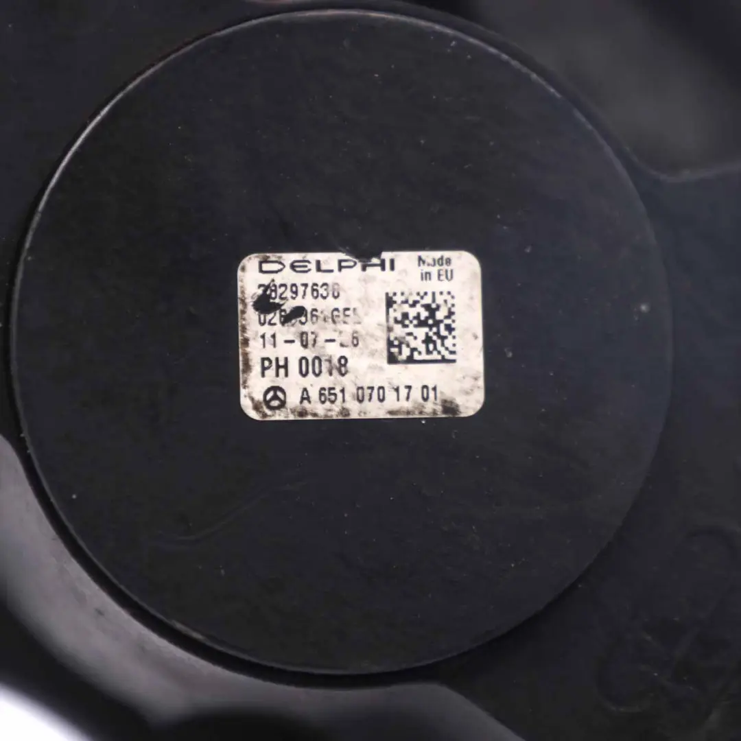 Mercedes W204 W212 OM651 Pompe carburant injection haute pression - SKU A6510701701 - Numéro de pièce A6510701701