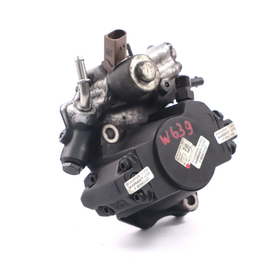 Mercedes W639 W906 OM651 Diesel Pompa carburante Alta Pressione - SKU A6510702601 - Numero di parte A6510702601