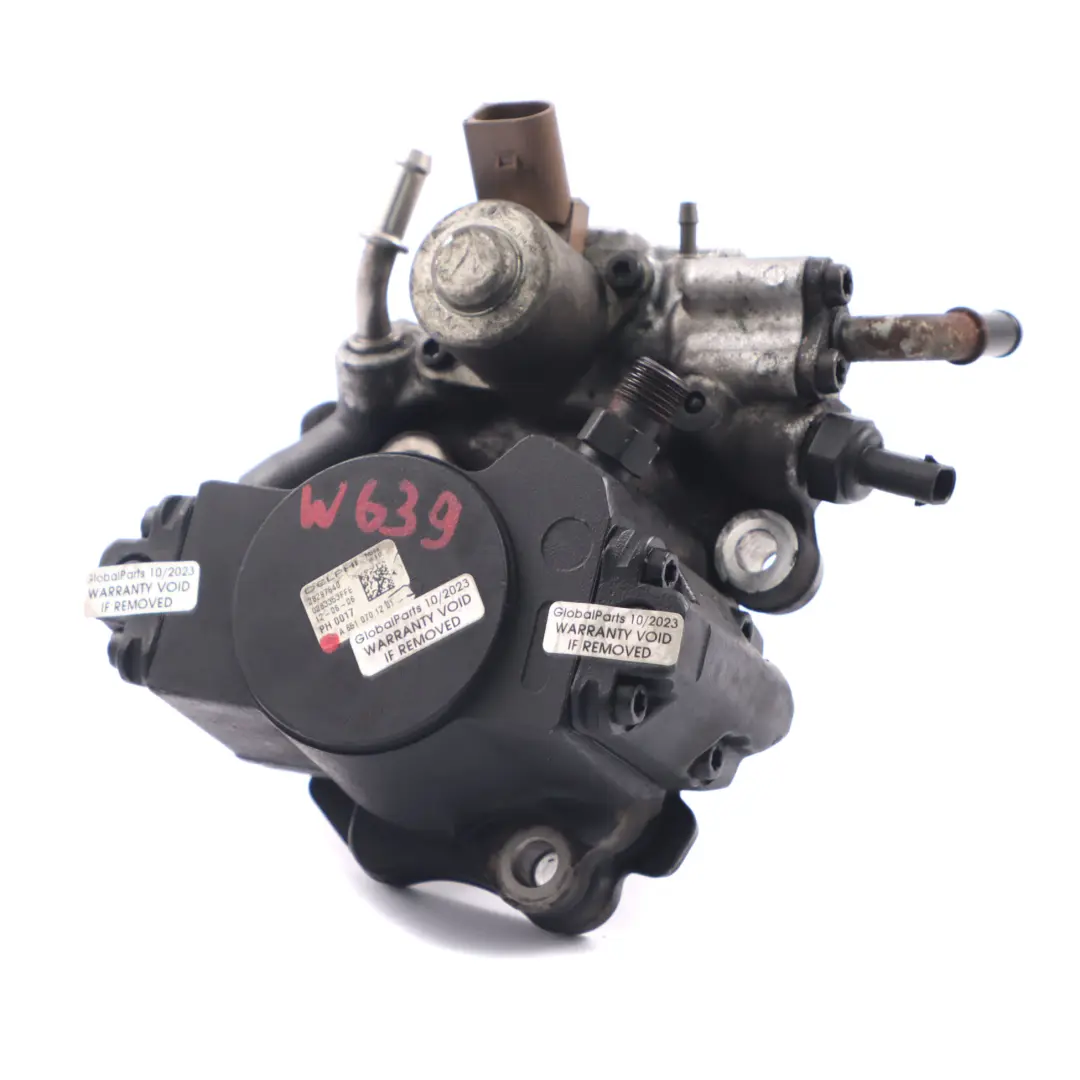 Mercedes W639 W906 OM651 Diesel Pompe à carburant Haute Pression - SKU A6510702601 - Numéro de pièce A6510702601