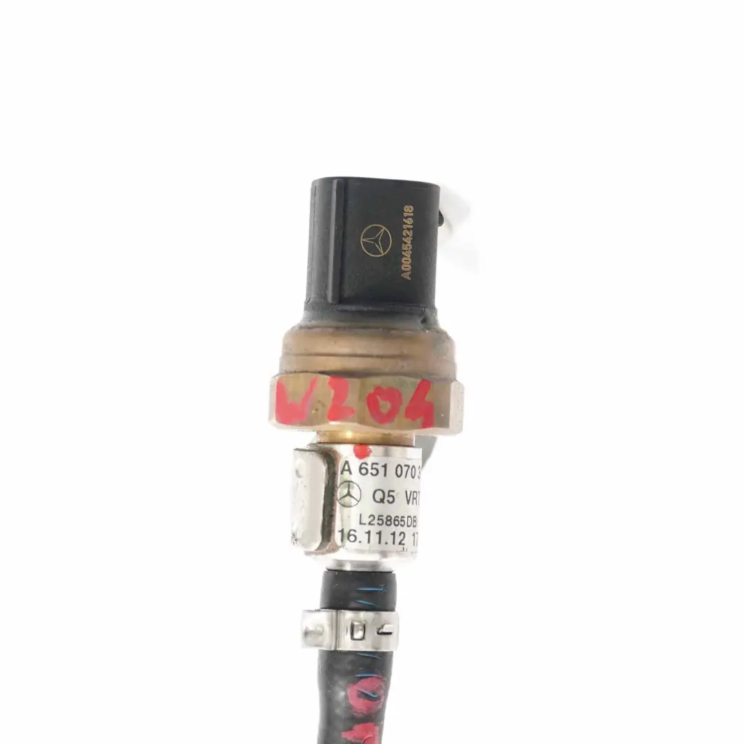 Mercedes W204 W212 W639 W906 OM651 Fuel Feed Return Line Pipe Hose - SKU A6510703981 - Part number A6510703981
