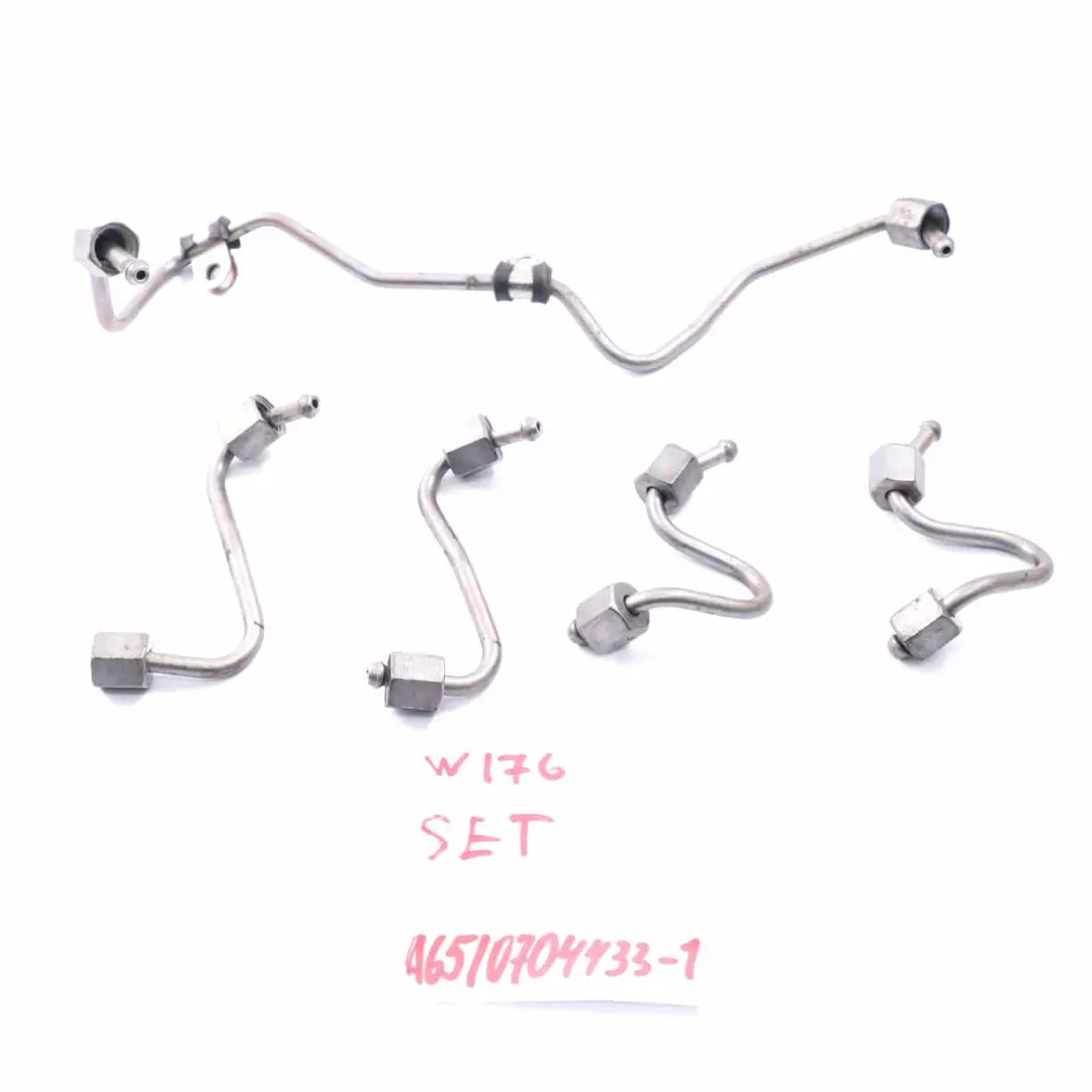 Mercedes W176 OM651 Inyección de Combustible Tubería de Presión - SKU A6510704433-1 - Número de pieza A6510704433
