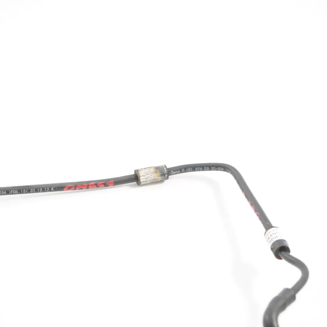 Mercedes W204 W209 W212 OM651 Kraftstoffzulaufleitung Tubo - SKU A6510705032 - Numero di parte A6510705032