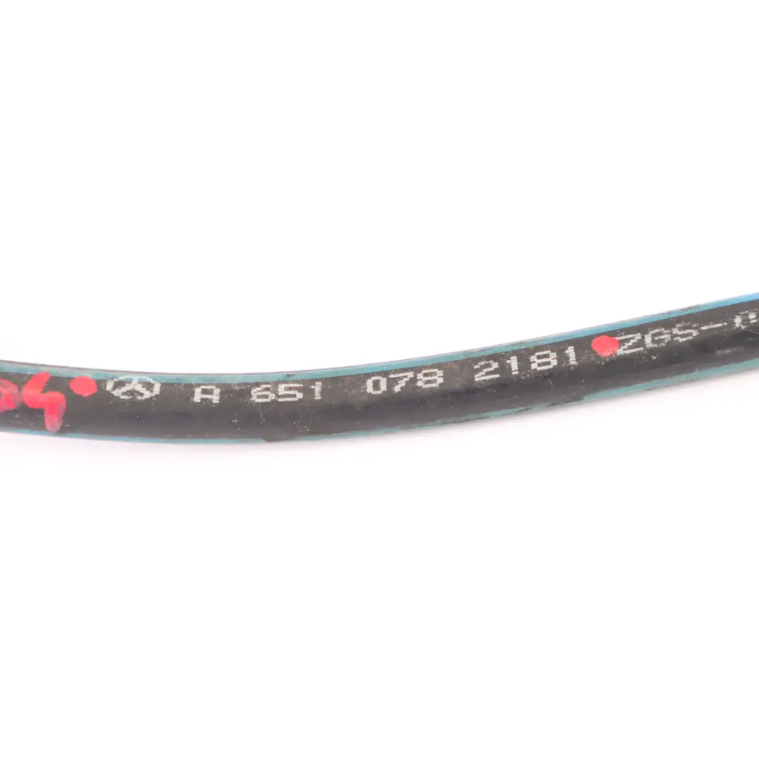 Mercedes W204 OM651 Turbocompresseur Valve Tuyau Ligne d'arrosage - SKU A6510782181 - Numéro de pièce A6510782181