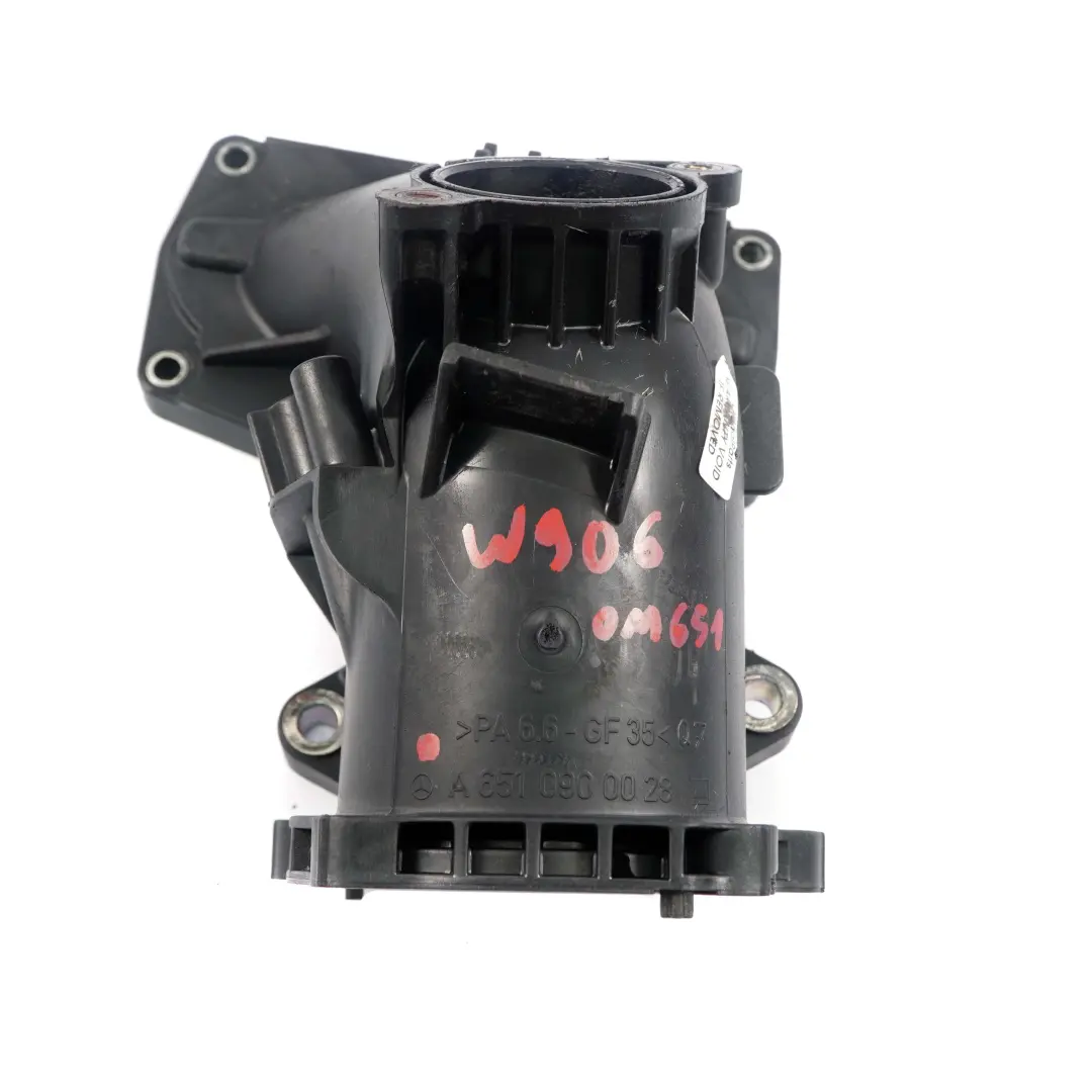 Mercedes W204 W212 Sprinter W906 OM651 Diesel Ladeluftkrümmer Rohr - SKU A6510900028 - Teilenummer A6510900028