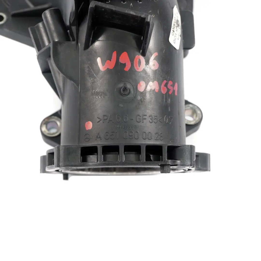 OM651 Rura Dolot Powietrza do Mercedes W204 W906 o numerze A6510900028 Mercedes W204 W906 OM651 Rura Dolot Powietrza - SKU A6510900028 - Numer Części A6510900028