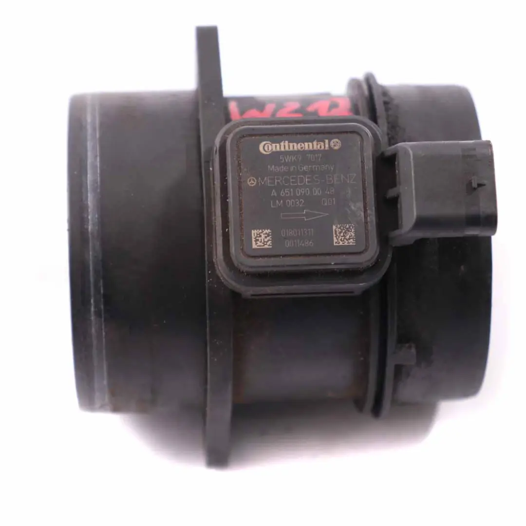 Mercedes W204 W212 OM651 Diesel Air Flow Mass Meter Sensor - SKU A6510900048 - Part number A6510900048