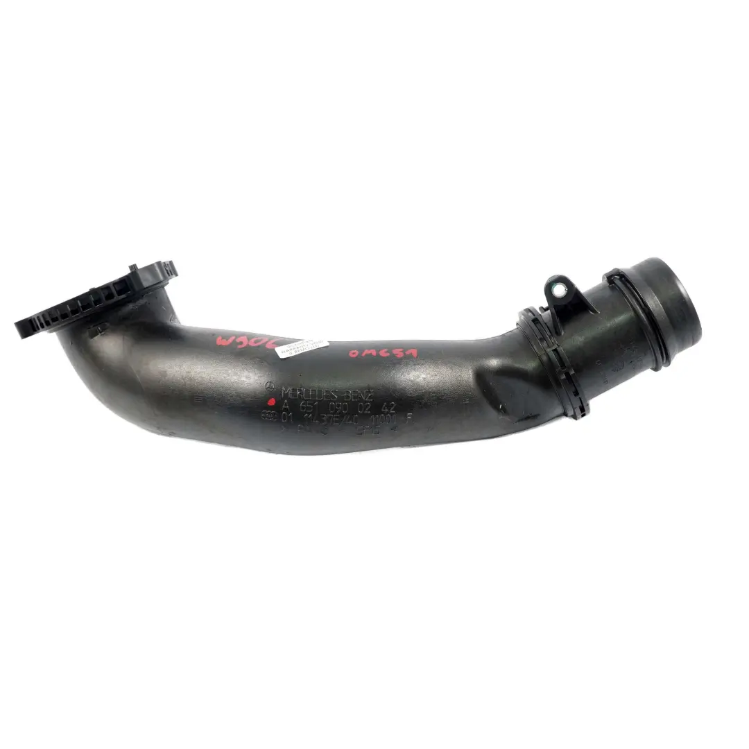 Mercedes W204 W212 W906 OM651 Diesel Ladeluftschlauch Leitung Rohr - SKU A6510900242 - Teilenummer A6510900242