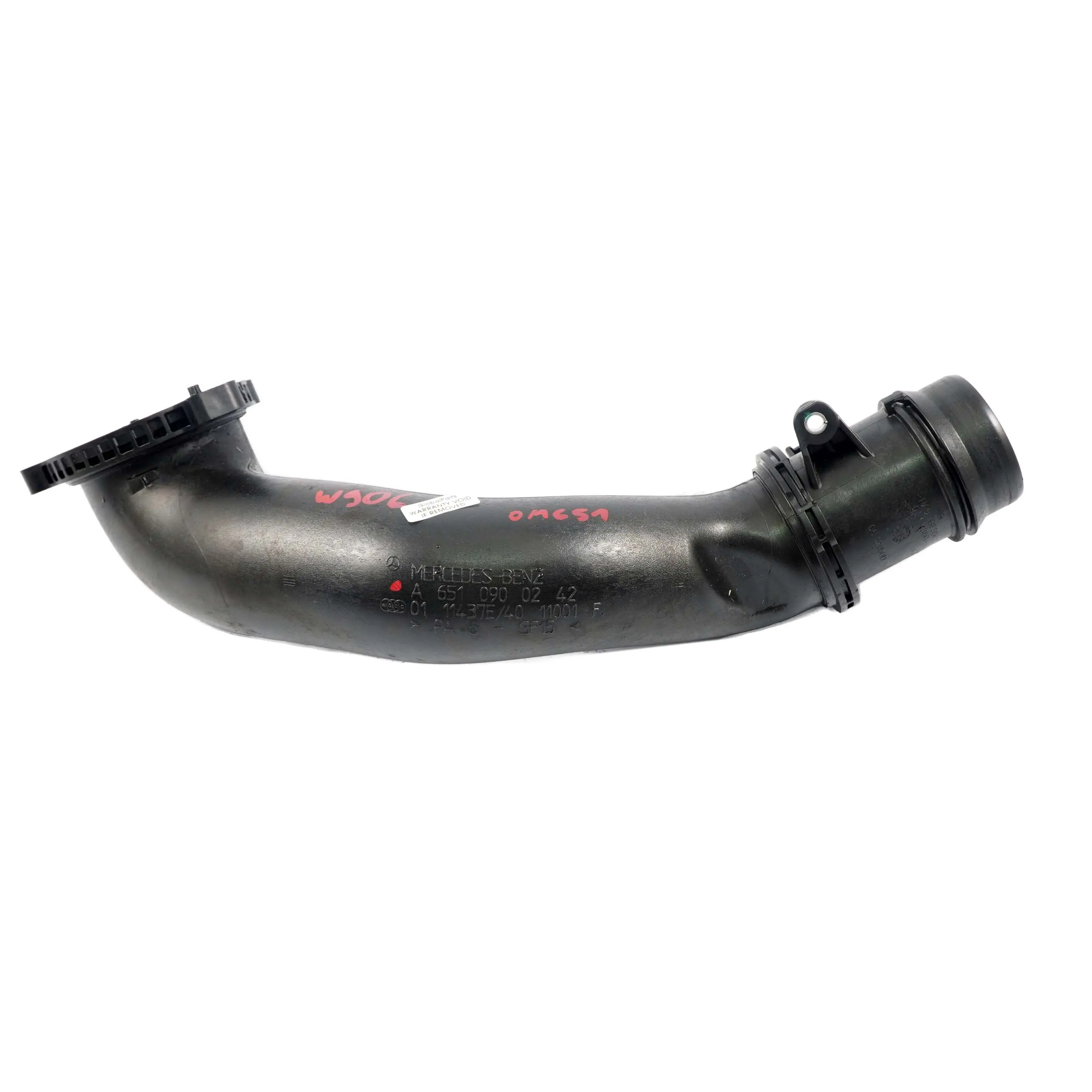 Mercedes W204 W212 W906 OM651 Diesel Tubo di Aspirazione Linea Tubo A6510900242