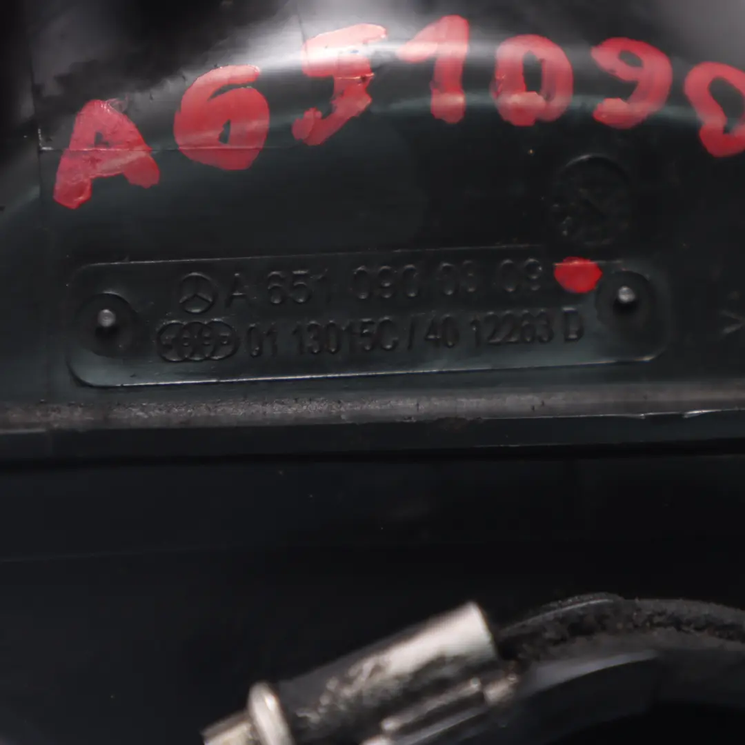 Mercedes W176 W246 W242 OM651 Komora Czystego Powietrza Dolotu - SKU A6510900309 - Numer Części A6510900309