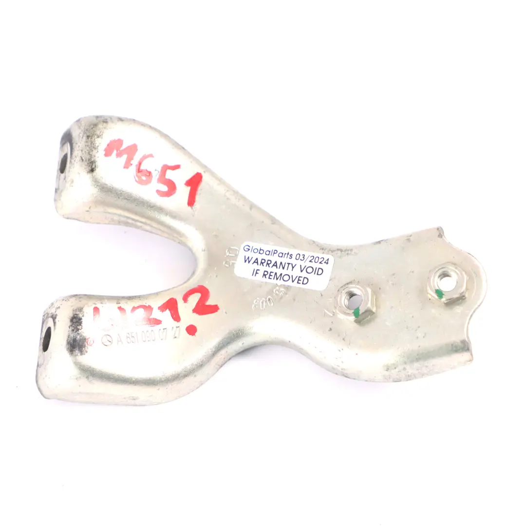 Mercedes W906 Diesel OM651 EGR Válvula Soporte Intercambiador - SKU A6510900727 - Número de pieza A6510900727