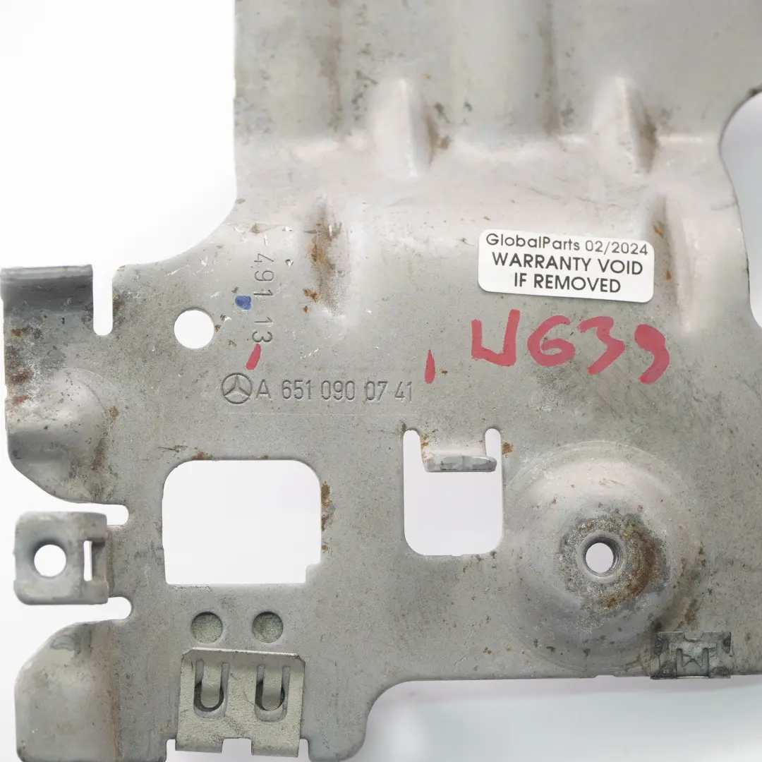 Filter Housing Mercedes W639 OM651 Rear Mount Bracket Support to Air with Part number A6510900741 Air Filter Housing Mercedes W639 OM651 Rear Mount Bracket Support - SKU A6510900741 - Part number A6510900741