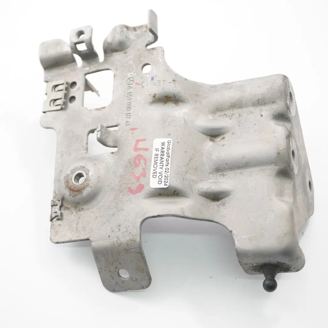 Filter Housing Mercedes W639 OM651 Rear Mount Bracket Support to Air with Part number A6510900741 Air Filter Housing Mercedes W639 OM651 Rear Mount Bracket Support - SKU A6510900741 - Part number A6510900741