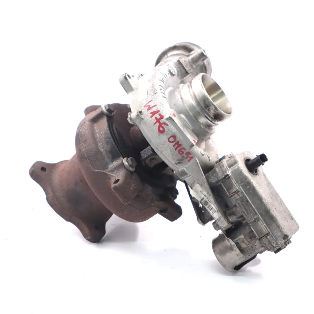 Turbocompresseur Mercedes W176 Diesel OM651.901 Turbocompresseur pour à propos du numéro de pièce A6510900786 Turbocompresseur Mercedes W176 Diesel OM651.901 Turbocompresseur - SKU A6510900786 - Numéro de pièce A6510900786