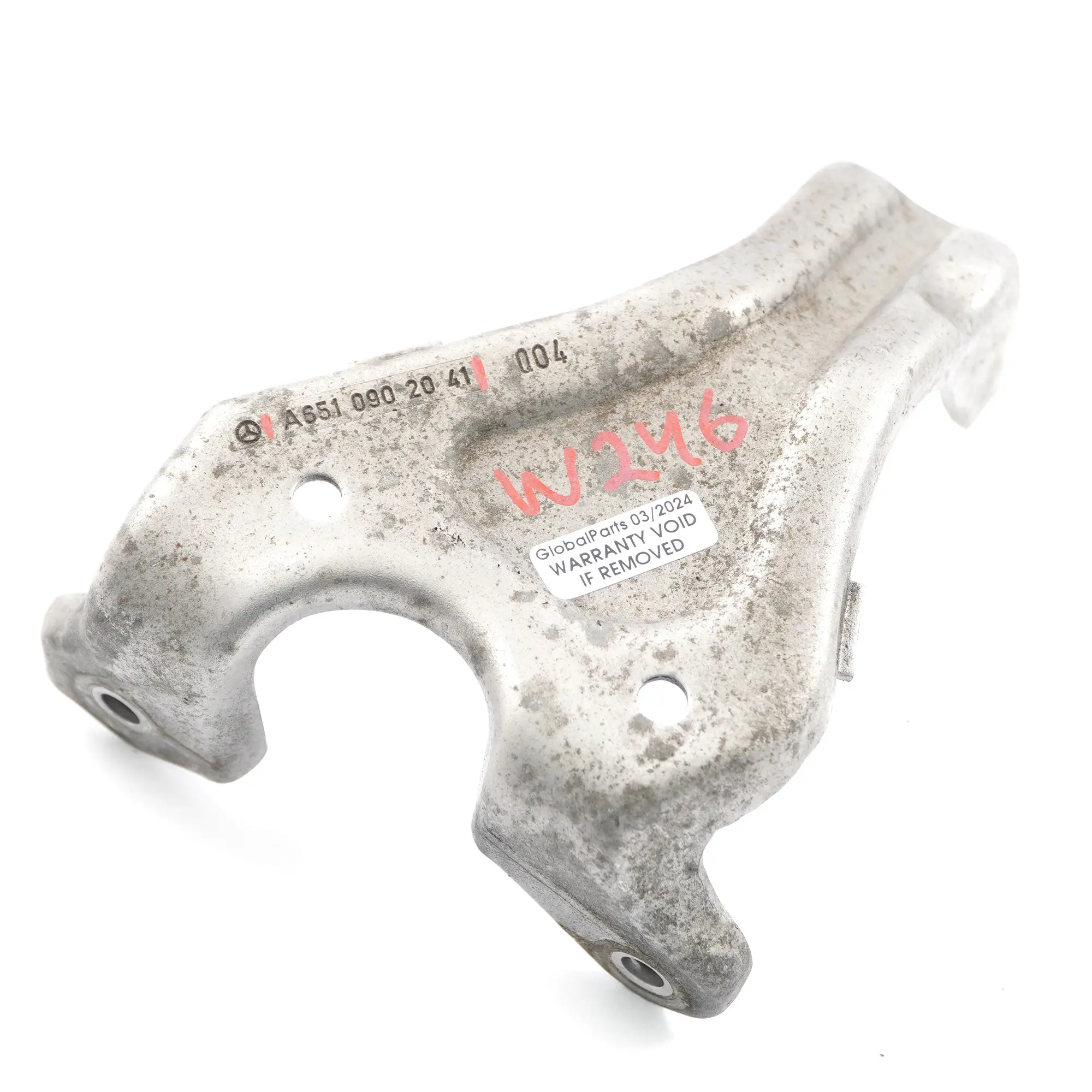 Mercedes W246 OM651 Attuatore collettore aspirazione Montaggio corpo farfallato