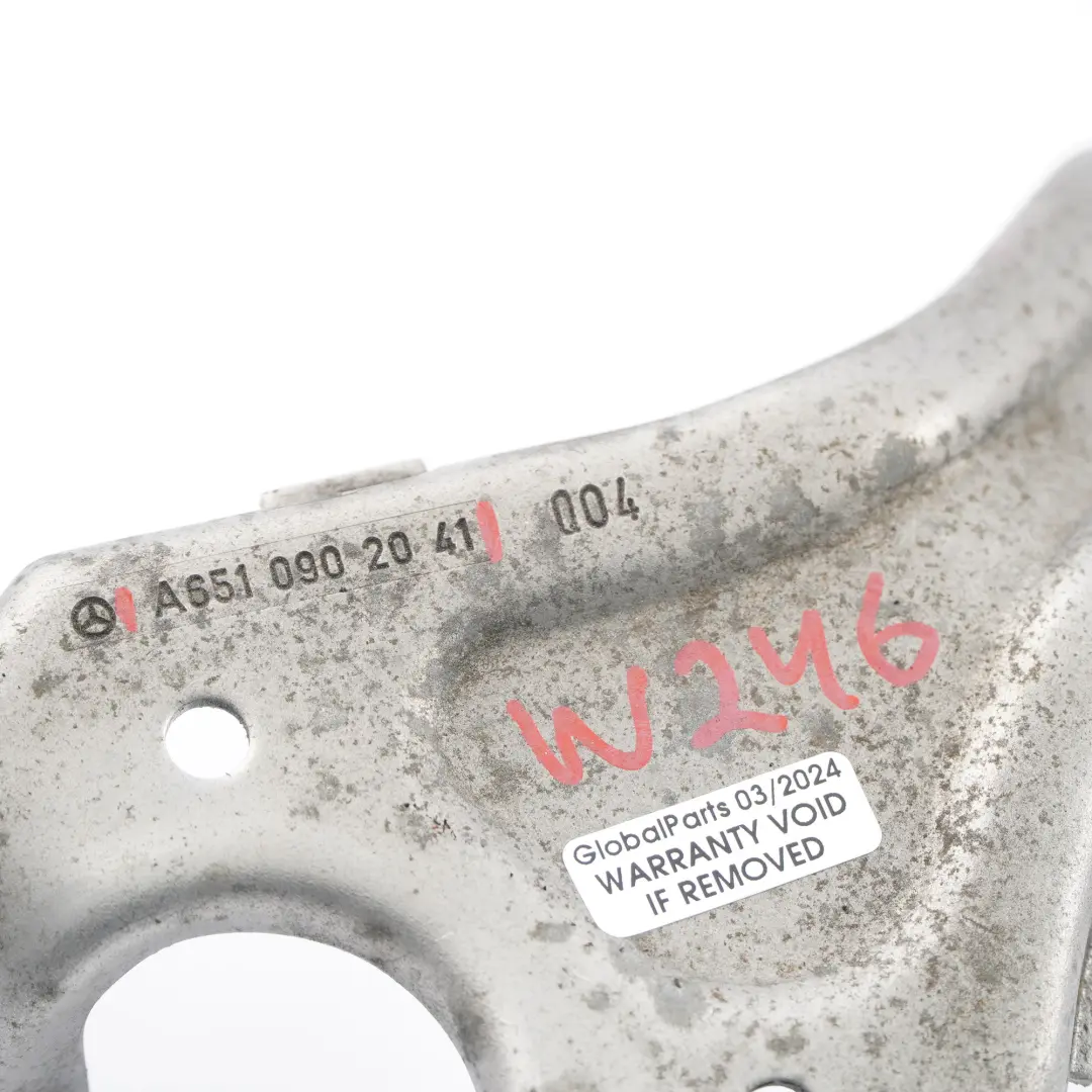 Bracket Mercedes W176 W246 OM651 Intake Manifold Actuator Throttle Body Mount to with Part number A6510902041 Bracket Mercedes W176 W246 OM651 Intake Manifold Actuator Throttle Body Mount - SKU A6510902041 - Part number A6510902041