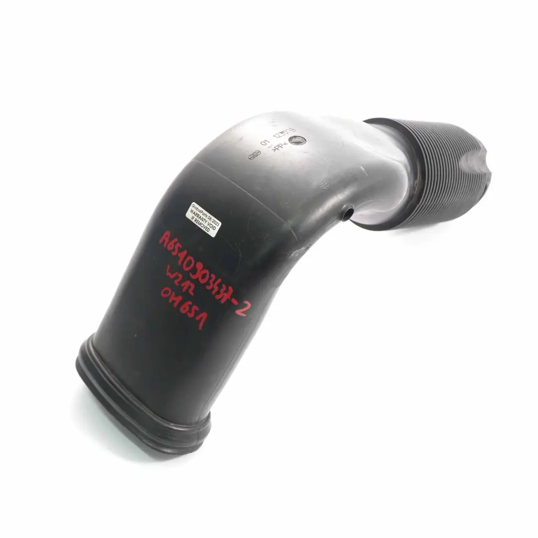 Condotto Aspirazione Mercedes W212 Diesel OM651 Tubo Ingresso per con numero di parte A6510903437 Condotto Aspirazione Mercedes W212 Diesel OM651 Tubo Ingresso - SKU A6510903437-2 - Numero di parte A6510903437