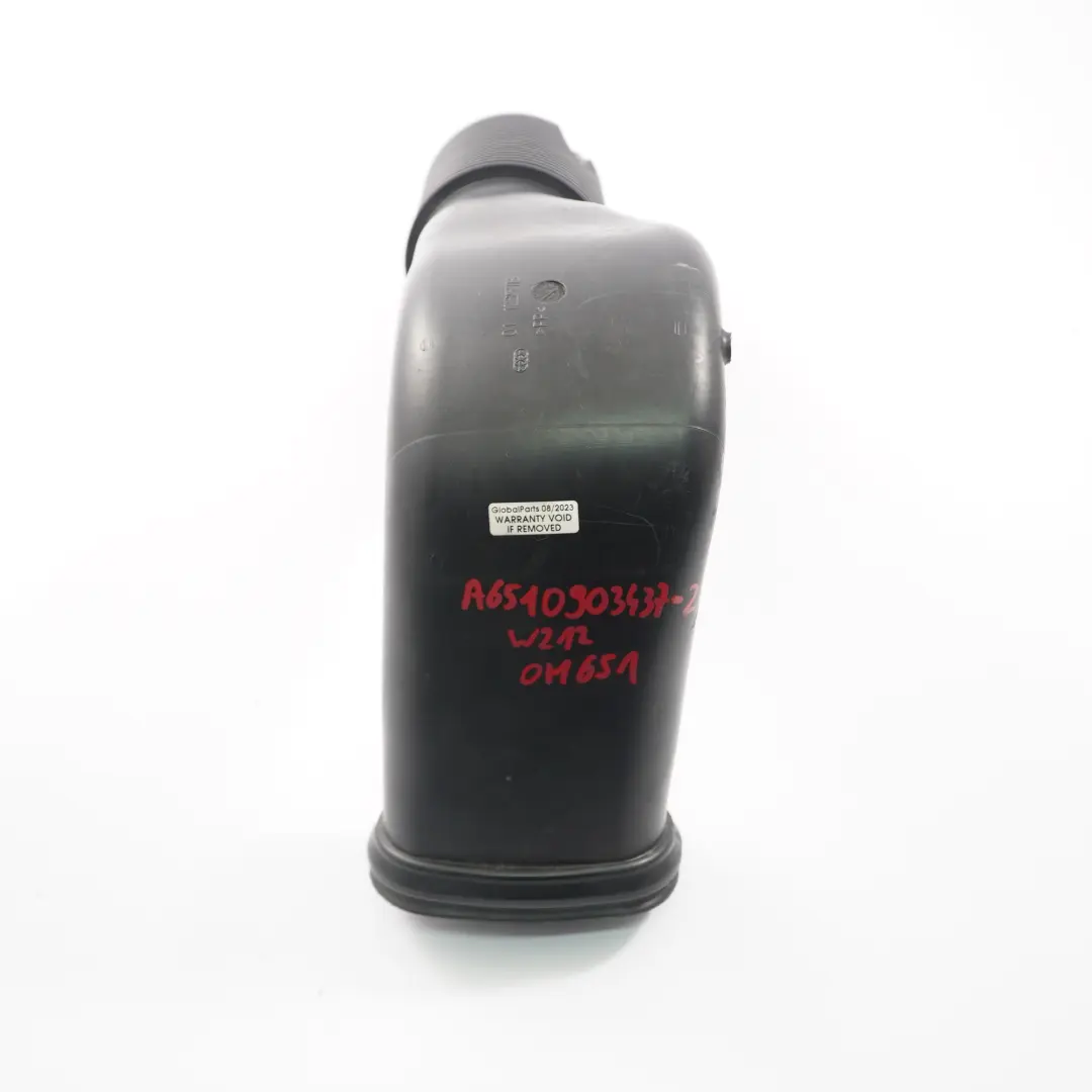  Lufteinlasskanal Mercedes W212 Diesel OM651 Ansaugrohr Schlauch - SKU A6510903437-2 - Teilenummer A6510903437