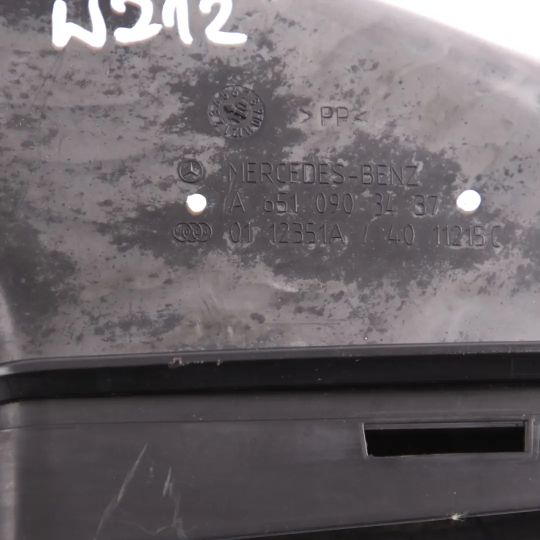 Mercedes W212 Lufteinlasskanal Diesel OM651 Ansaugrohr Schlauch - SKU A6510903437 - Teilenummer A6510903437