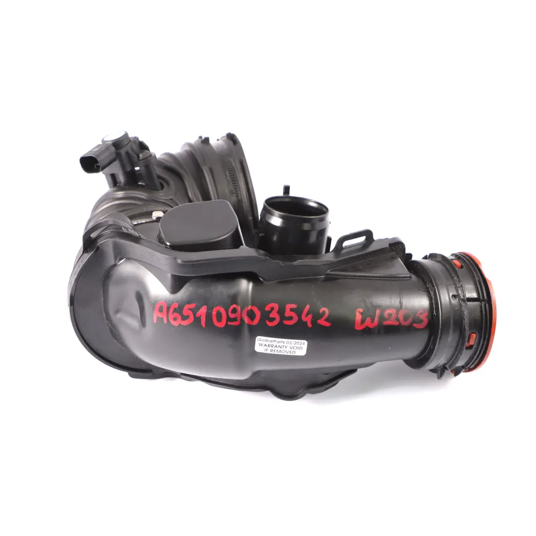  Manguera Admisión Aire Mercedes W205 X253 Diesel Sensor Presión - SKU A6510903542 - Número de pieza A6510903542