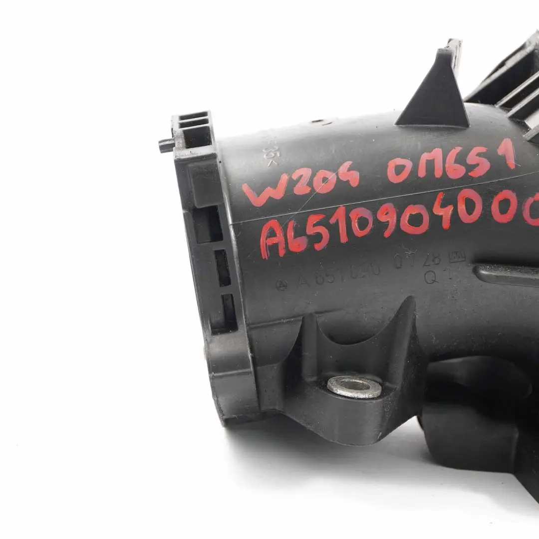 OM651 Luftkanalrohr Ansaugschlauch Diesel für Mercedes W204 W906 mit Teilenummer A6510904000 Mercedes W204 W906 OM651 Luftkanalrohr Ansaugschlauch Diesel - SKU A6510904000 - Teilenummer A6510904000