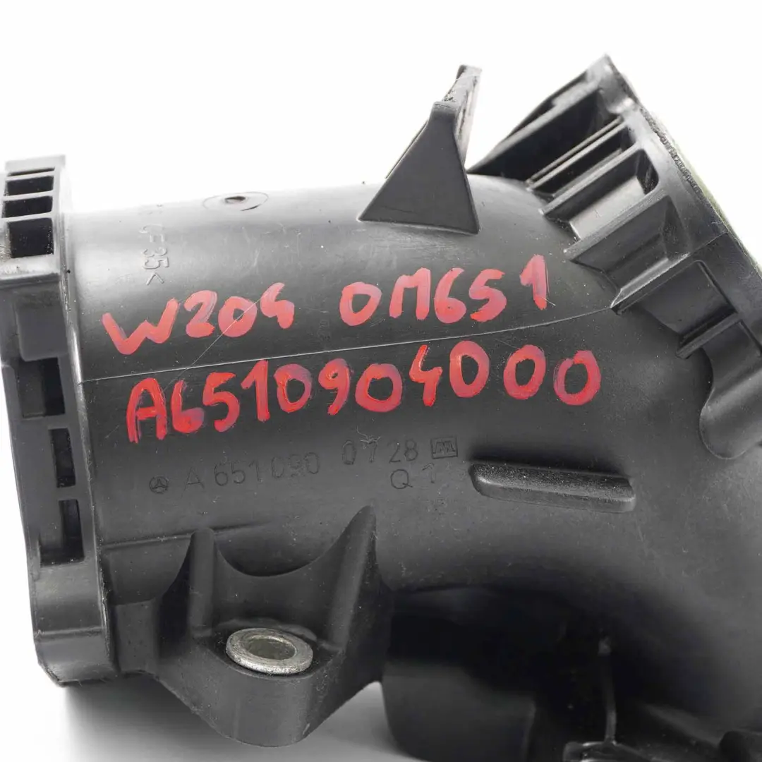 Mercedes W204 W906 OM651 Luftkanalrohr Ansaugschlauch Diesel - SKU A6510904000 - Teilenummer A6510904000
