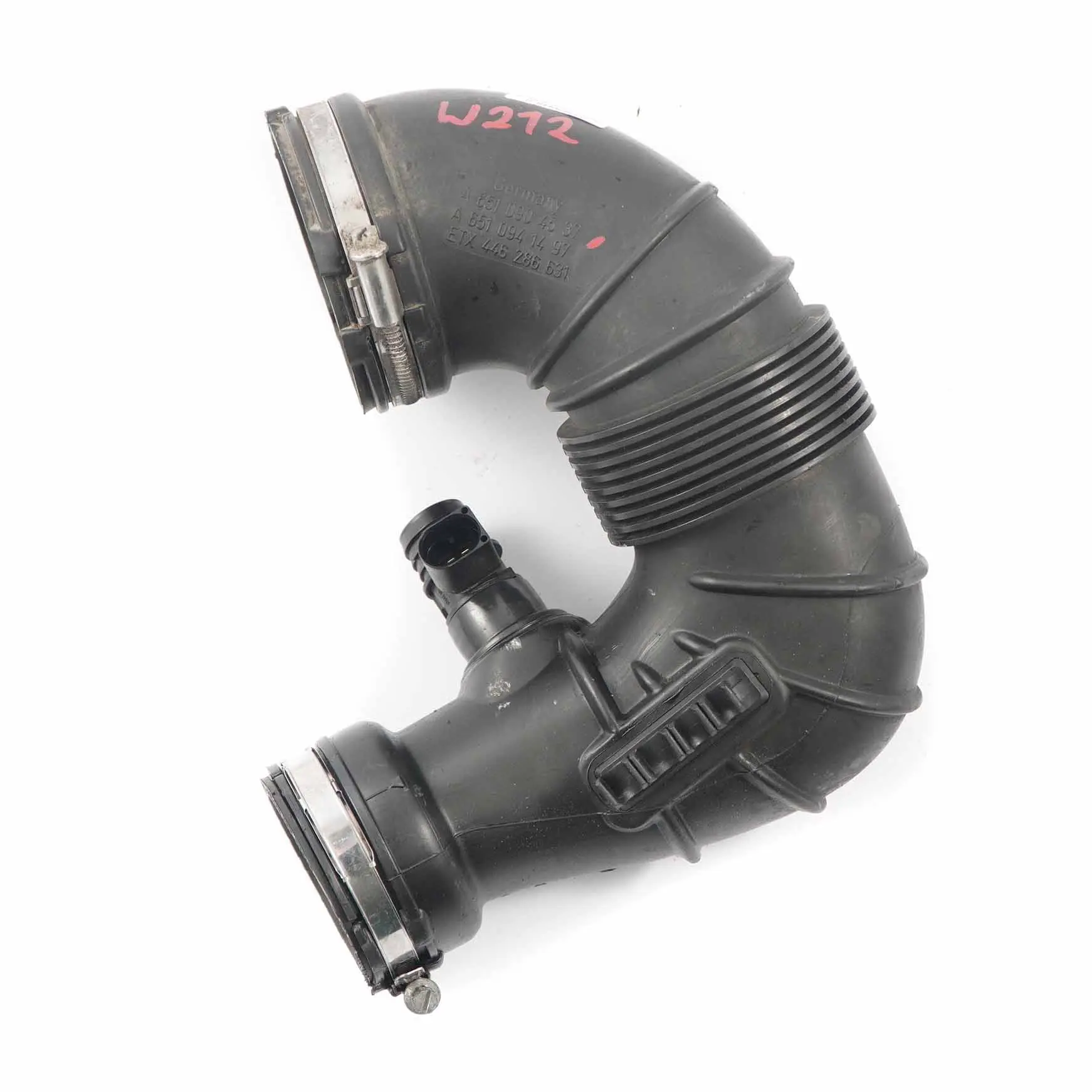 Tubo di aspirazione Mercedes W212 W218 OM651 Tubo flessibile aria A6510904537