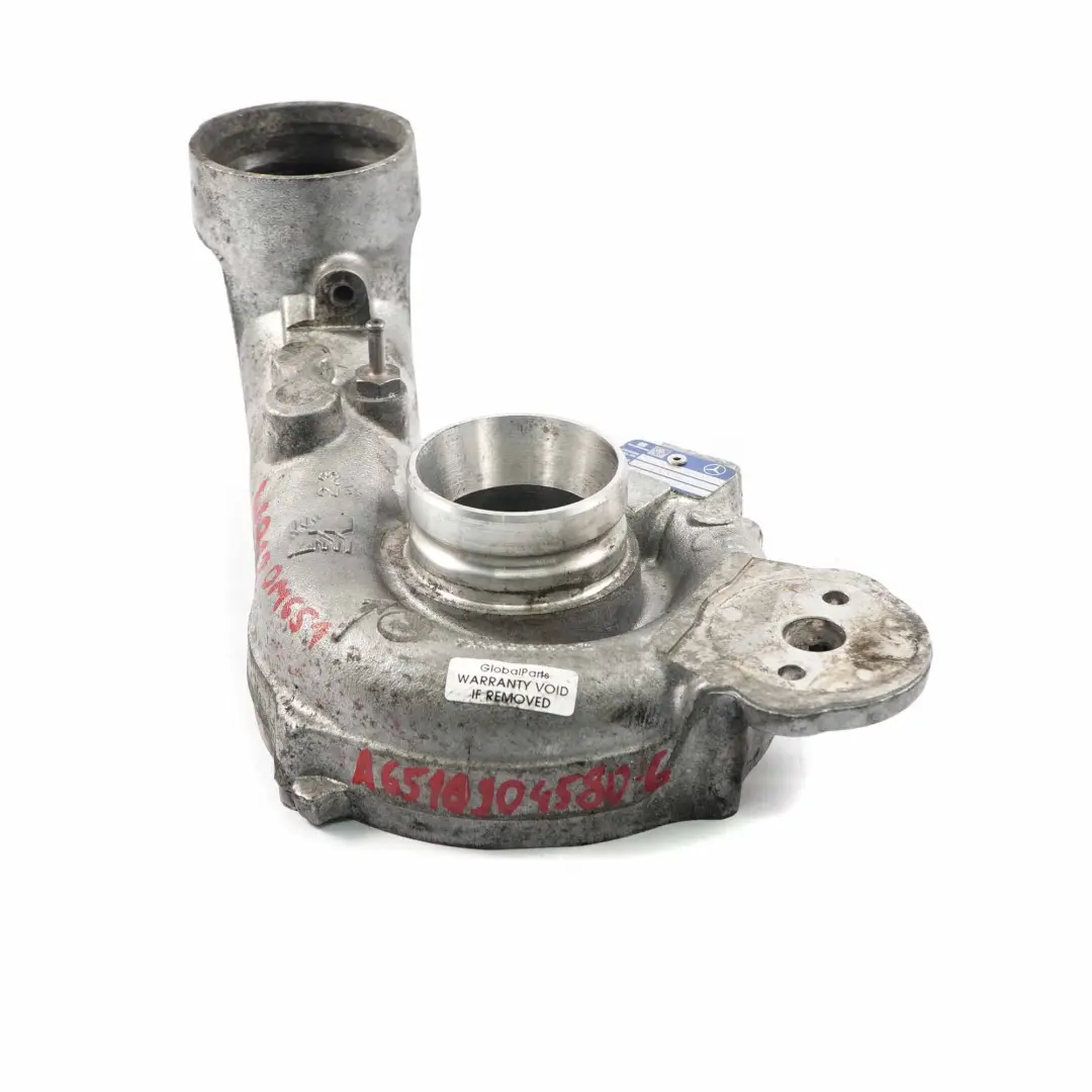 Turbo Parte Mercedes W204 W212 OM651 Carcasa Cargador A6510902880 - SKU A6510904580 - Número de pieza A6510904580