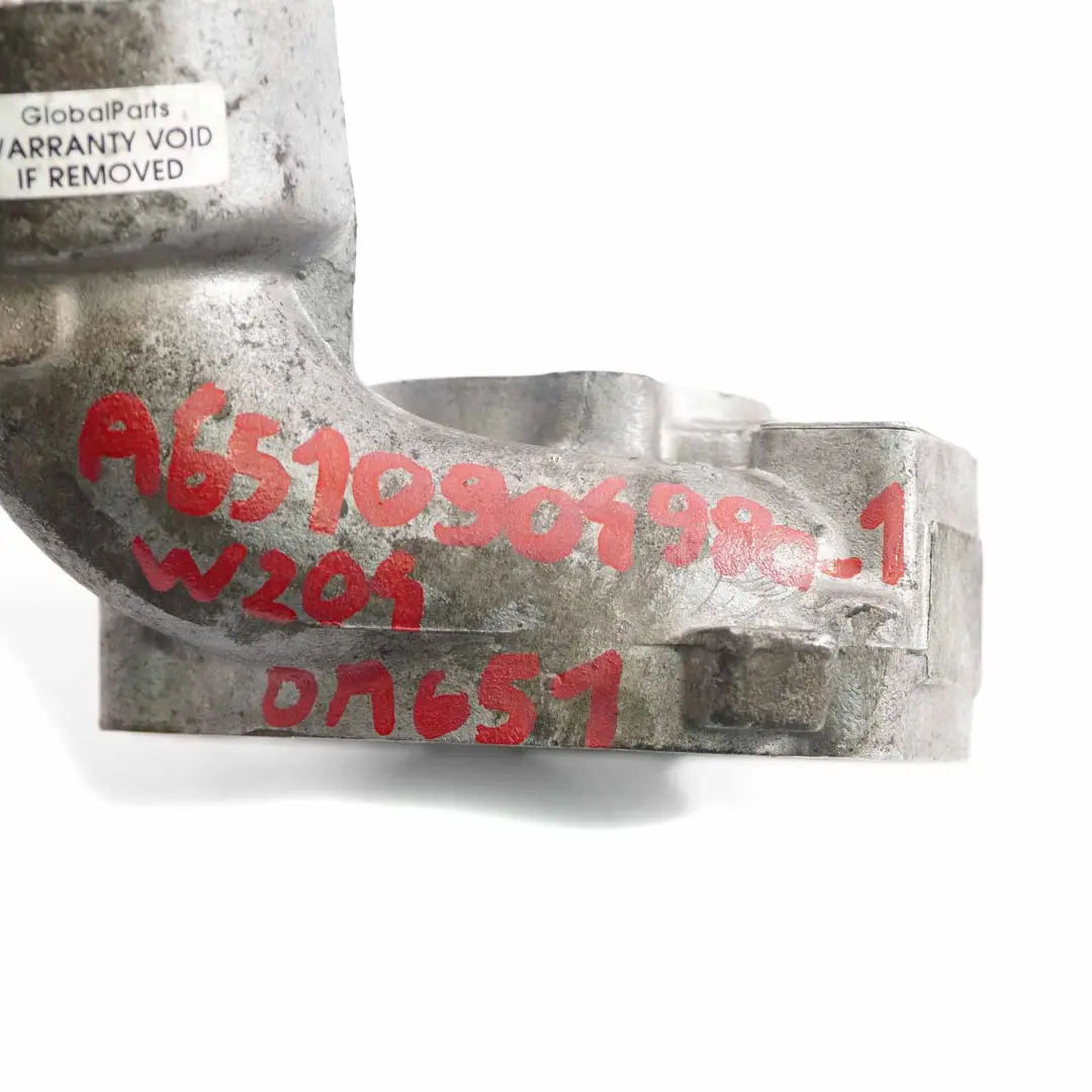  Turbolader Mercedes W204 W212 W221 OM651 Schlauchgehäuse Teil - SKU A6510904980-1 - Teilenummer A6510904980