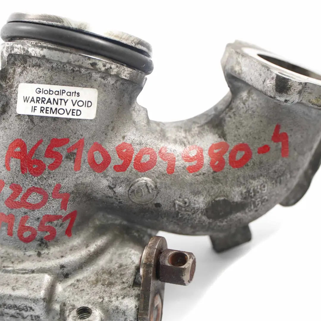  Turbolader Mercedes W204 W212 W221 OM651 Schlauchgehäuse Teil - SKU A6510904980-4 - Teilenummer A6510904980
