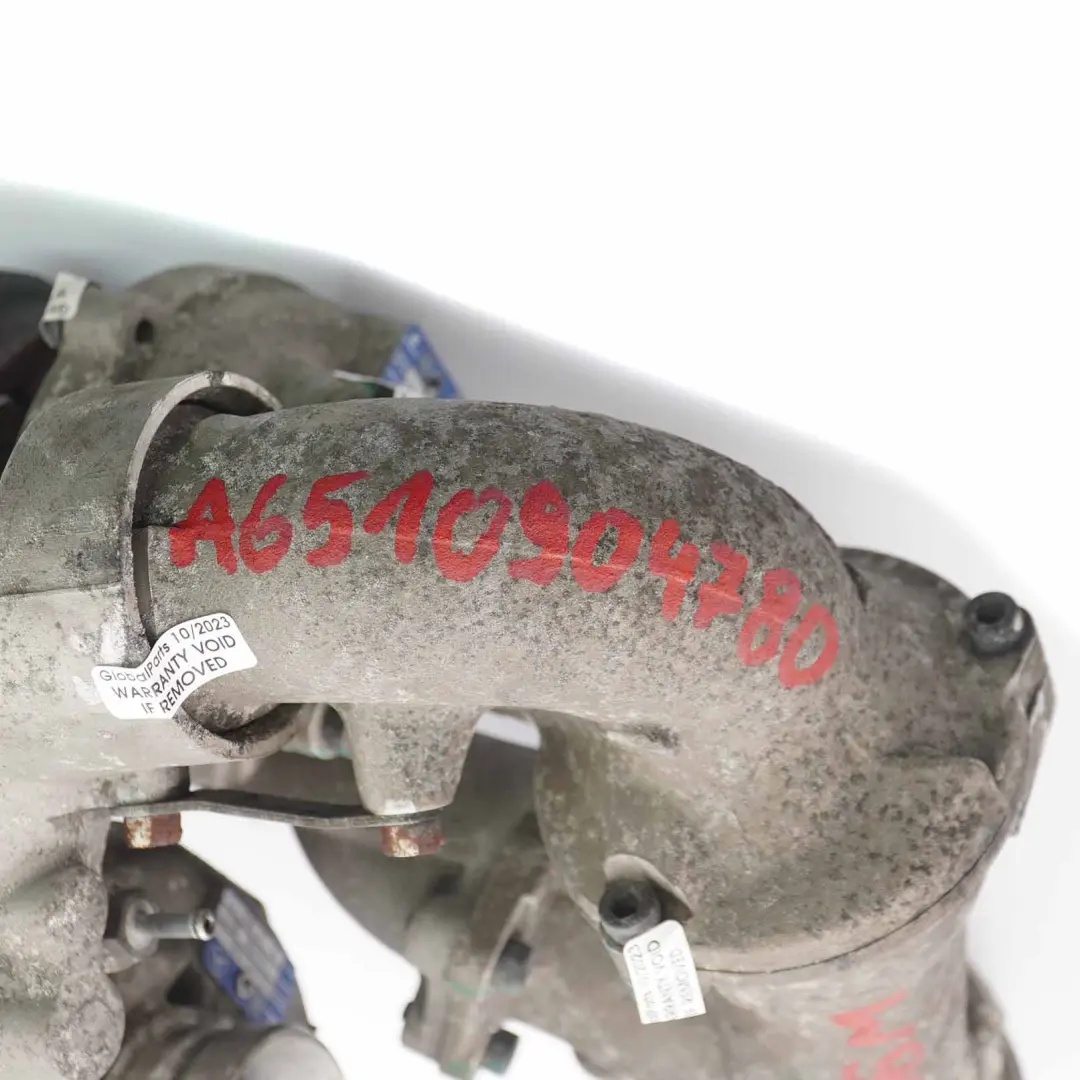 OM651 Diesel Turbolader Turbolader für Mercedes Sprinter W906 mit Teilenummer A6510905280 Mercedes Sprinter W906 OM651 Diesel Turbolader Turbolader - SKU A6510905280-1 - Teilenummer A6510905280