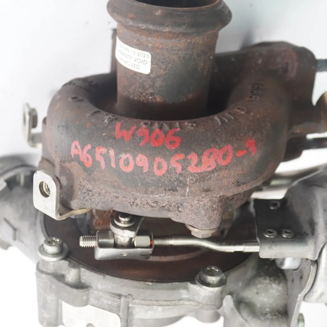 OM651 Turbosprężarka Turbo do Mercedes Sprinter W906 o numerze A6510905280 Mercedes Sprinter W906 OM651 Turbosprężarka Turbo - SKU A6510905280-1 - Numer Części A6510905280
