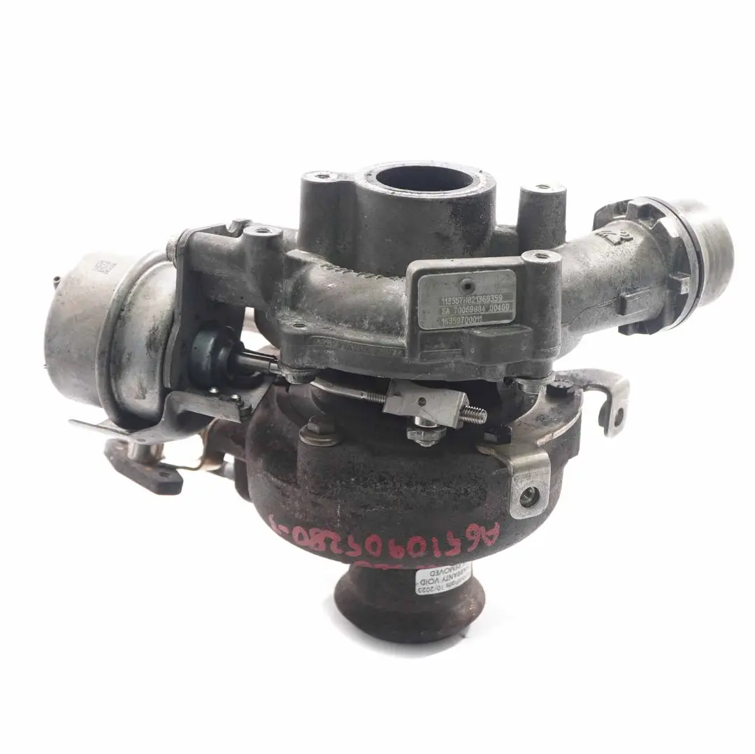 Mercedes Sprinter W906 OM651 Turbosprężarka Turbo A6510904780 - SKU A6510905280 - Numer Części A6510905280