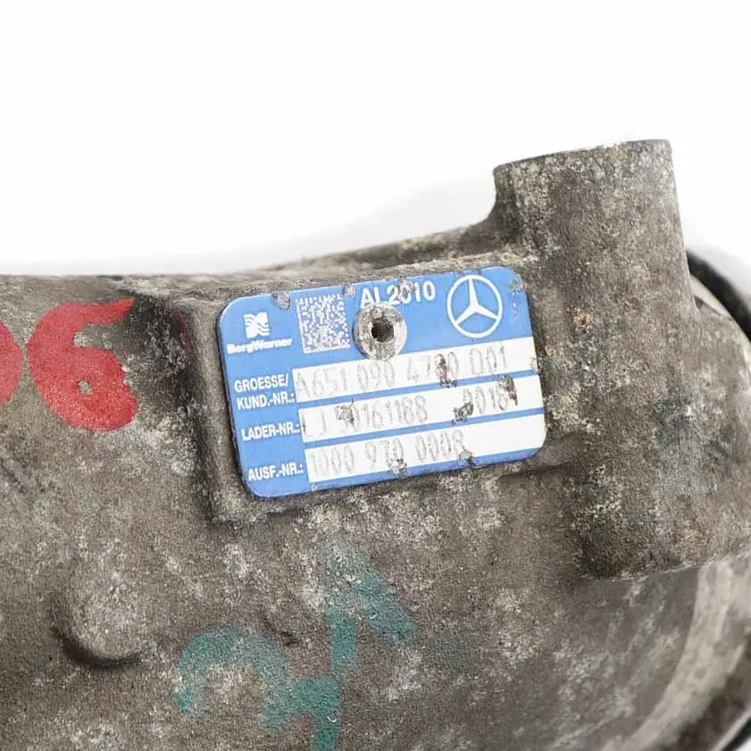 Mercedes Sprinter W906 OM651 Turbolader Komplett Turbolader A6510904780 - SKU A6510905280 - Teilenummer A6510905280