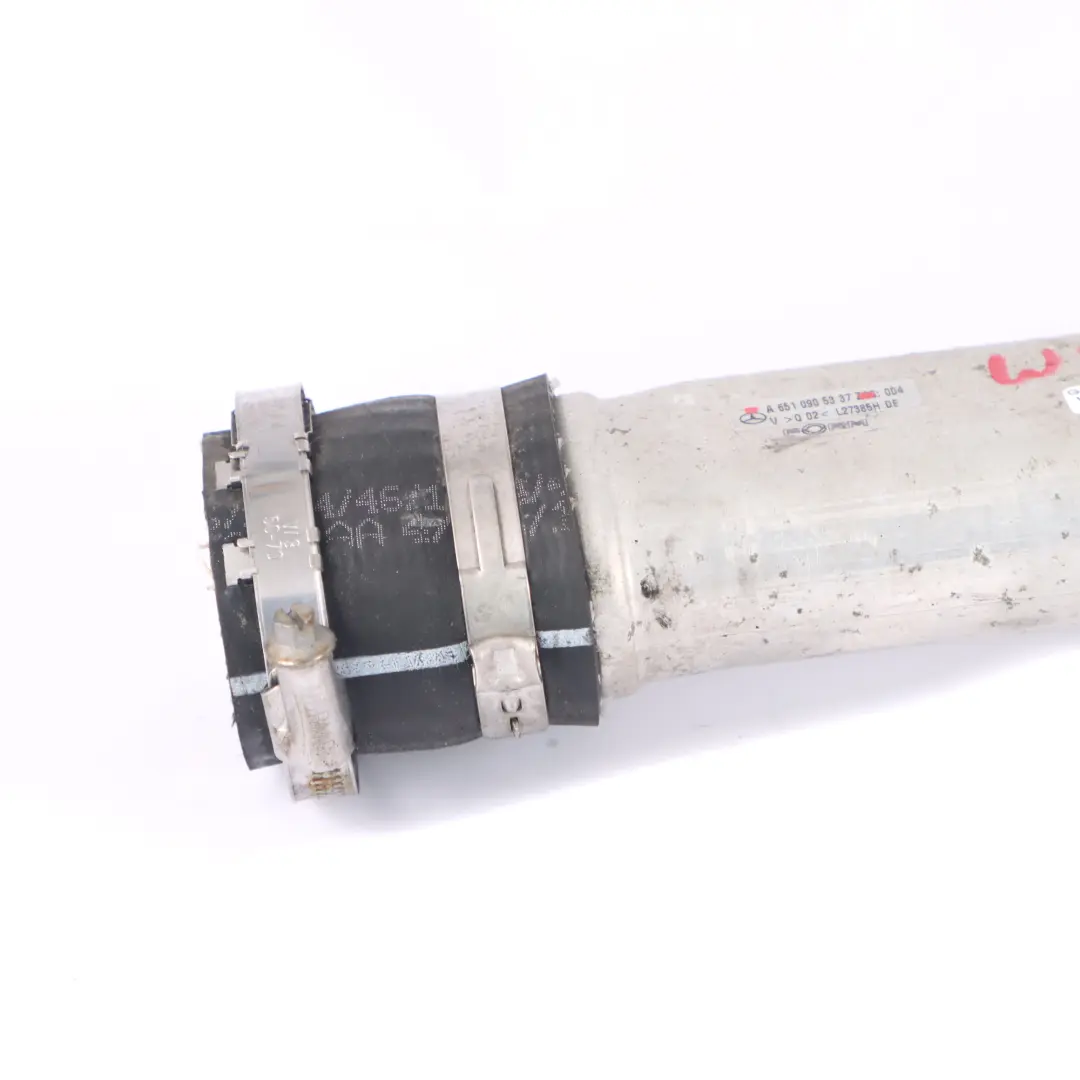  Manguera de aire de carga Mercedes W205 OM651 Intercooler Turbo - SKU A6510905337 - Número de pieza A6510905337