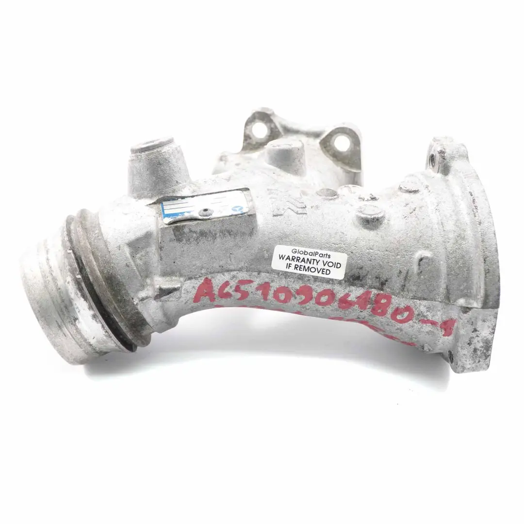 Turbocharger Mercedes W204 W207 W212 OM651 Connector Pipe Hose to with Part number A6510906180 Turbocharger Mercedes W204 W207 W212 OM651 Connector Pipe Hose - SKU A6510906180-1 - Part number A6510906180