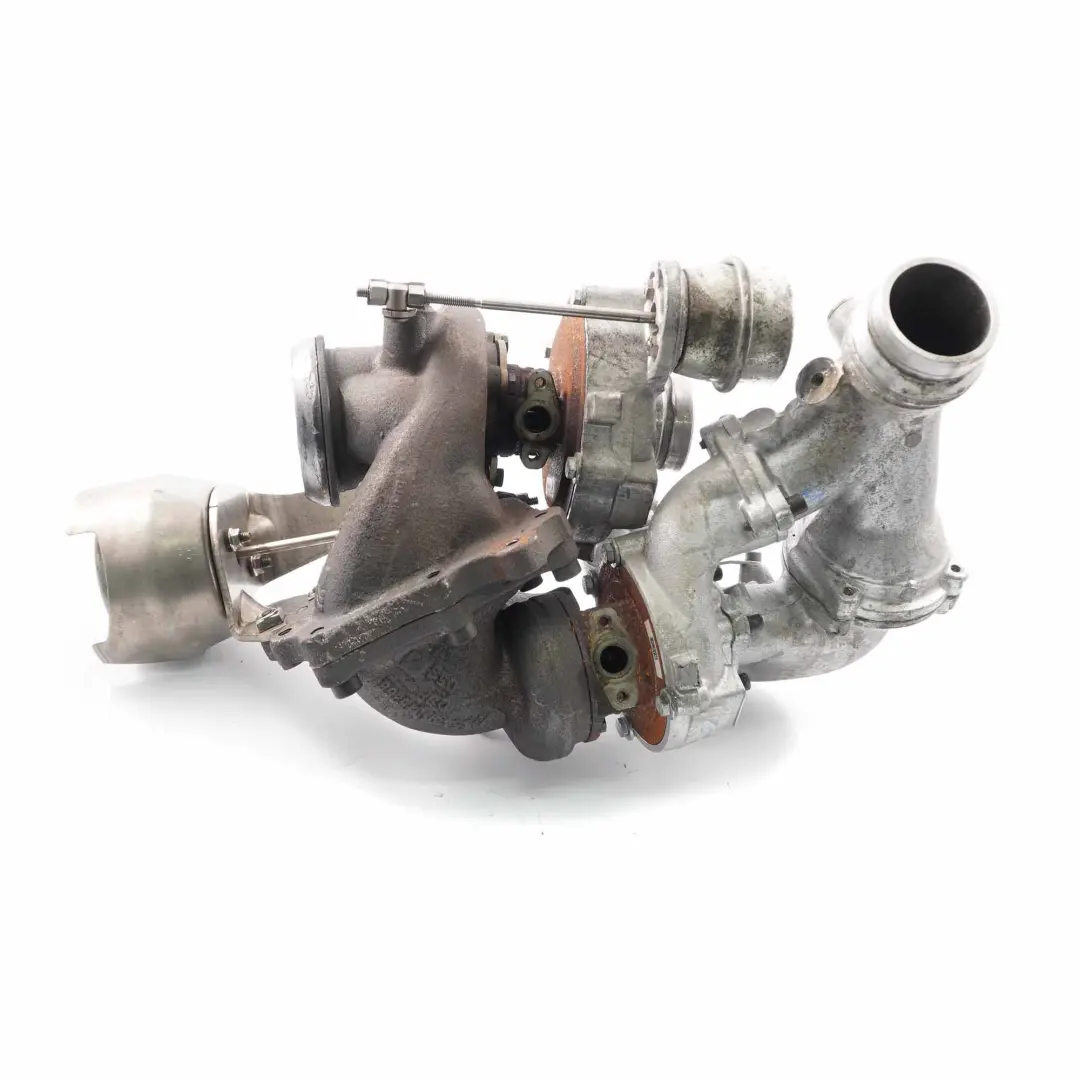 Mercedes W204 W212 OM651 Turbosprężarka Bi-Turbo - SKU A6510906180 - Numer Części A6510906180