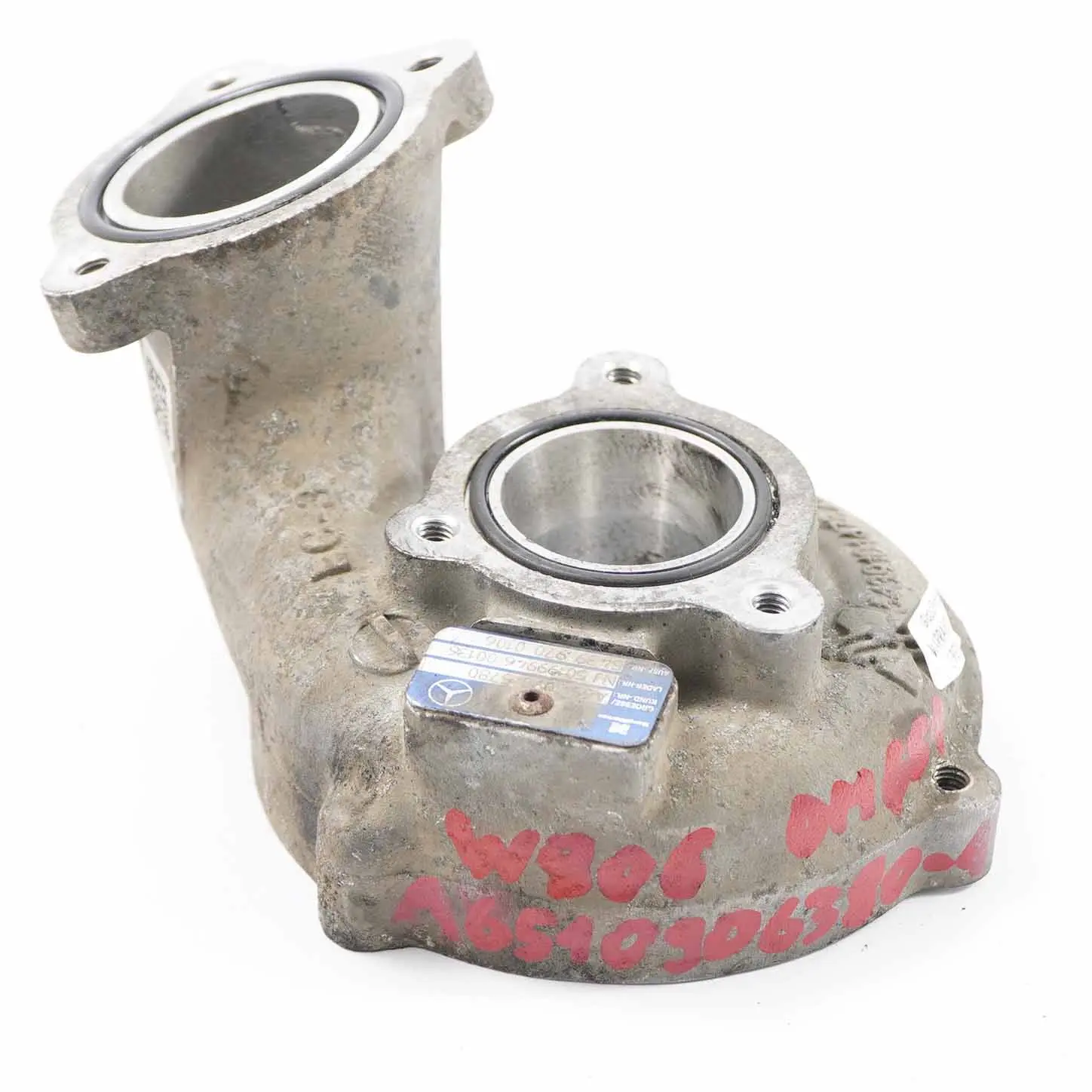 Turbocompressore Mercedes W906 OM651.955 Alloggiamento Tubo Parte A6510905780