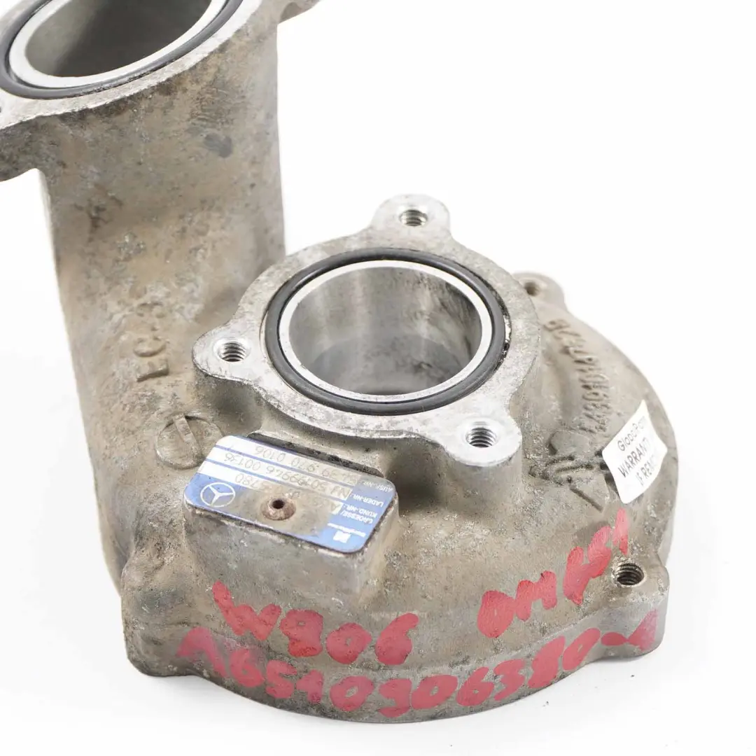 OM651.955 Turbosprężarka Część Rura do Mercedes W906 o numerze A6510906380 Mercedes W906 OM651.955 Turbosprężarka Część Rura - SKU A6510906380-1 - Numer Części A6510906380
