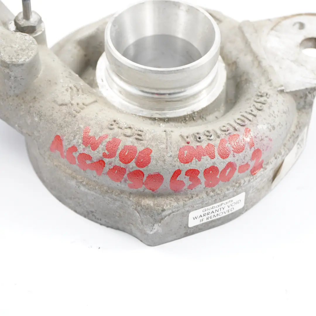 OM651.955 Hose Housing Part Turbo Charger Mercedes Sprinter W906 - SKU A6510906380-2 - Part number A6510906380