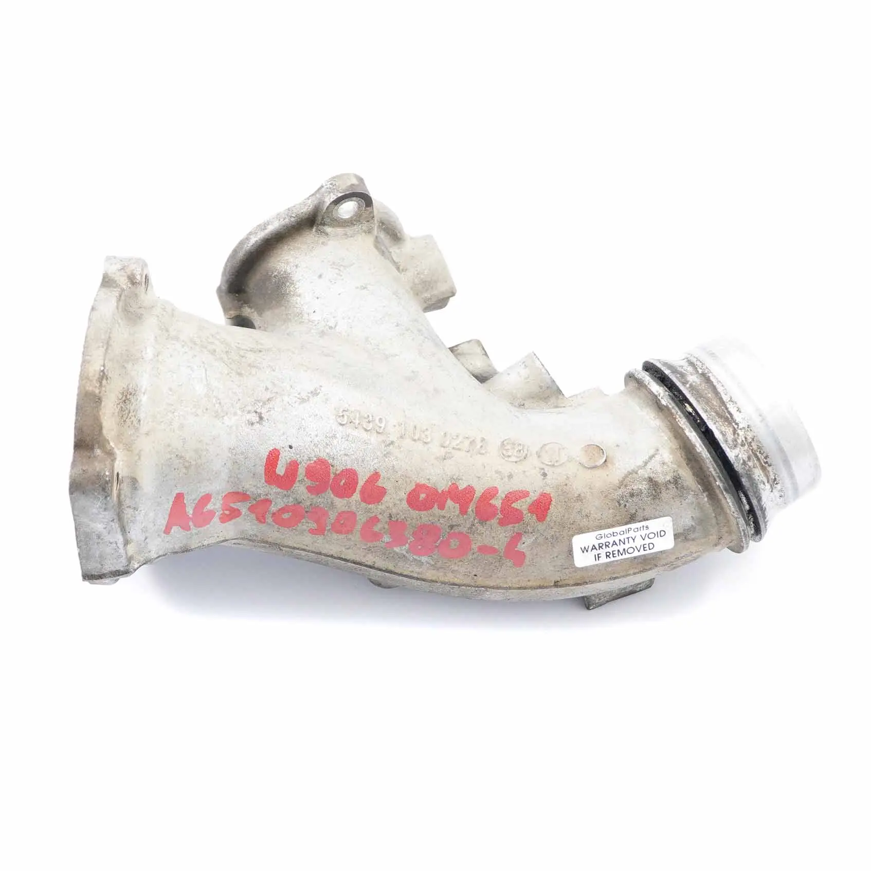 Turbocompressore Mercedes W906 OM651.955 Alloggiamento Tubo Parte A6510906080