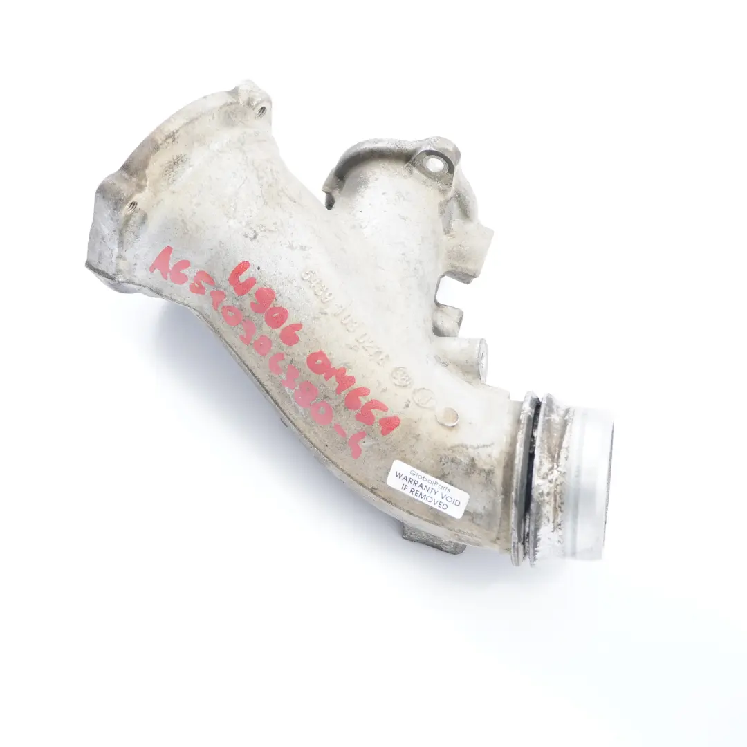 OM651.955 Hose Housing Part A6510906080 to Turbo Charger Mercedes Sprinter W906 with Part number A6510906380 Turbo Charger Mercedes Sprinter W906 OM651.955 Hose Housing Part A6510906080 - SKU A6510906380-4 - Part number A6510906380