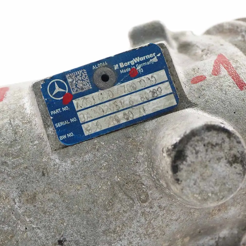  Tubo conexión Mercedes W204 OM651 Carcasa manguera turbocompresor - SKU A6510906780-1 - Número de pieza A6510906780