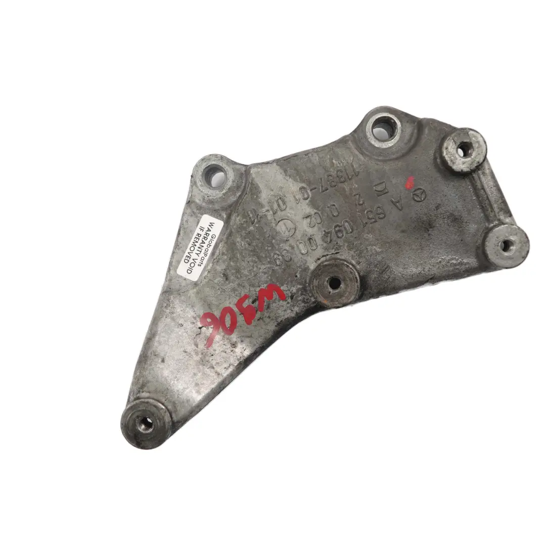  Bancada motor Mercedes W906 OM651 Soporte EGR Rodamiento - SKU A6510940039 - Número de pieza A6510940039